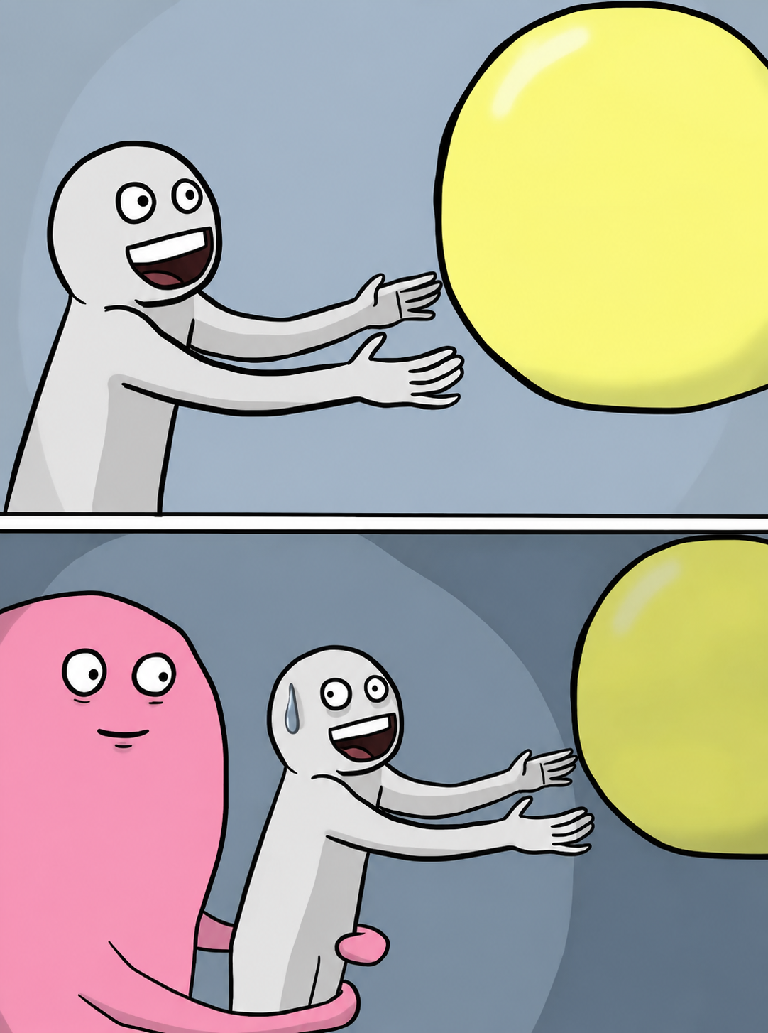Running Away Balloon